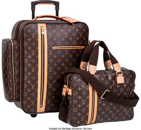 louis vuitton reistrolley|Louis Vuitton bag set.